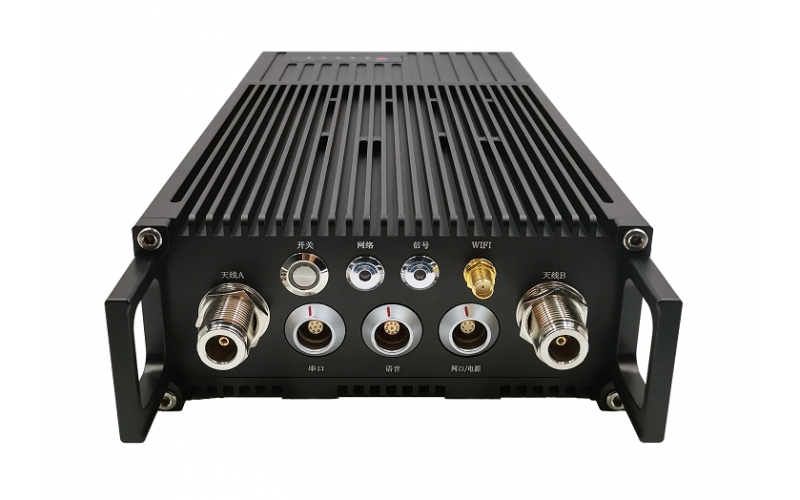 产品测试–HR02-2T2R-1400-36自组网电台城郊环境远距速率测试